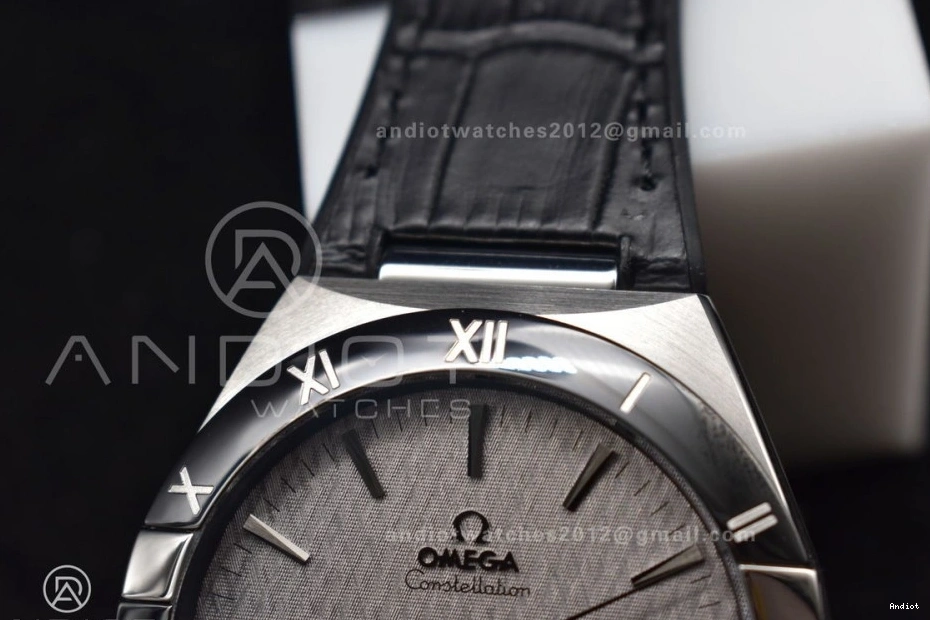 Gray Dial Best Strap SBF Black Gummy SS 1:1 Constellation Super on A8900 Edition Clone 1121